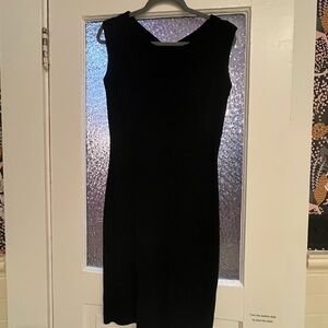 Ann Taylor Cotton Stretch Sleeveless Dress